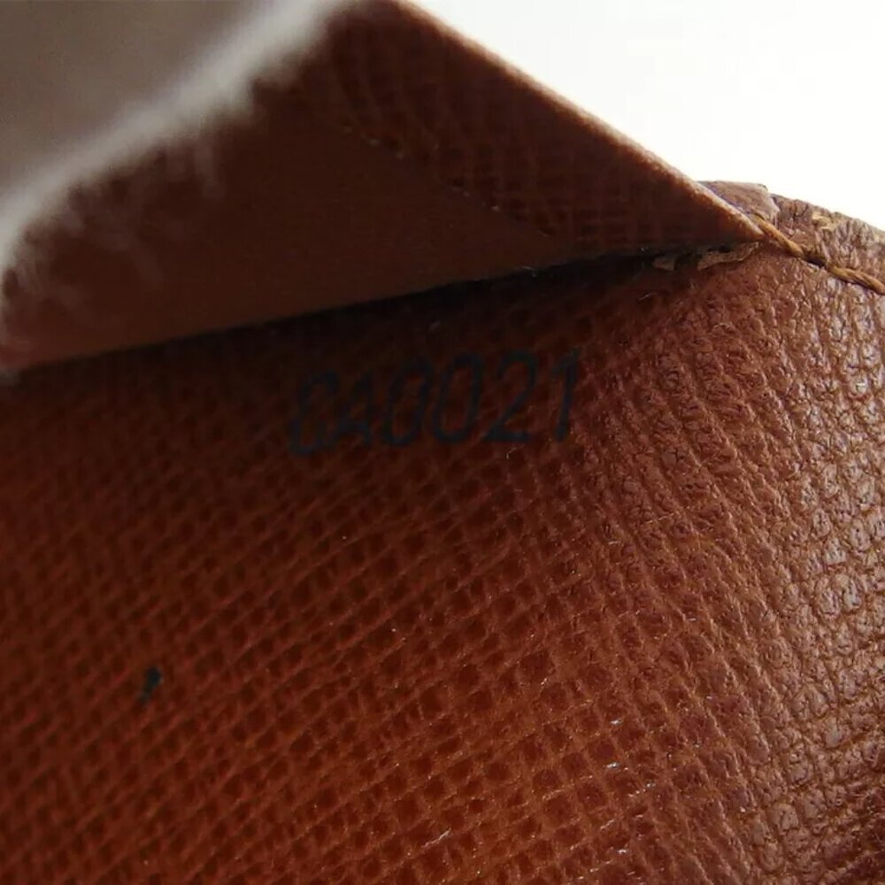 LOUIS VUITTON L -shaped zipper wallet in two -fold USED T19015 - Picture 5 of 11